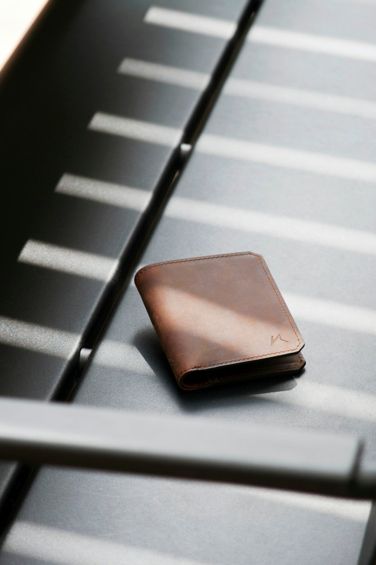 Mocha Card Sleeve in Brown