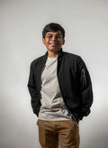 Coal Minimal Bomber in Black